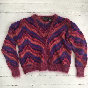 2000's 🌸 Vintage fuzzy sweater~ Size S